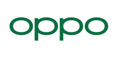 A green and white logo featuring the word 'Oppo' in a stylized font, enclosed within a circular design.